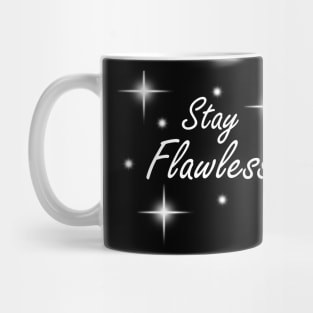 Stay Flawless White Star Mug